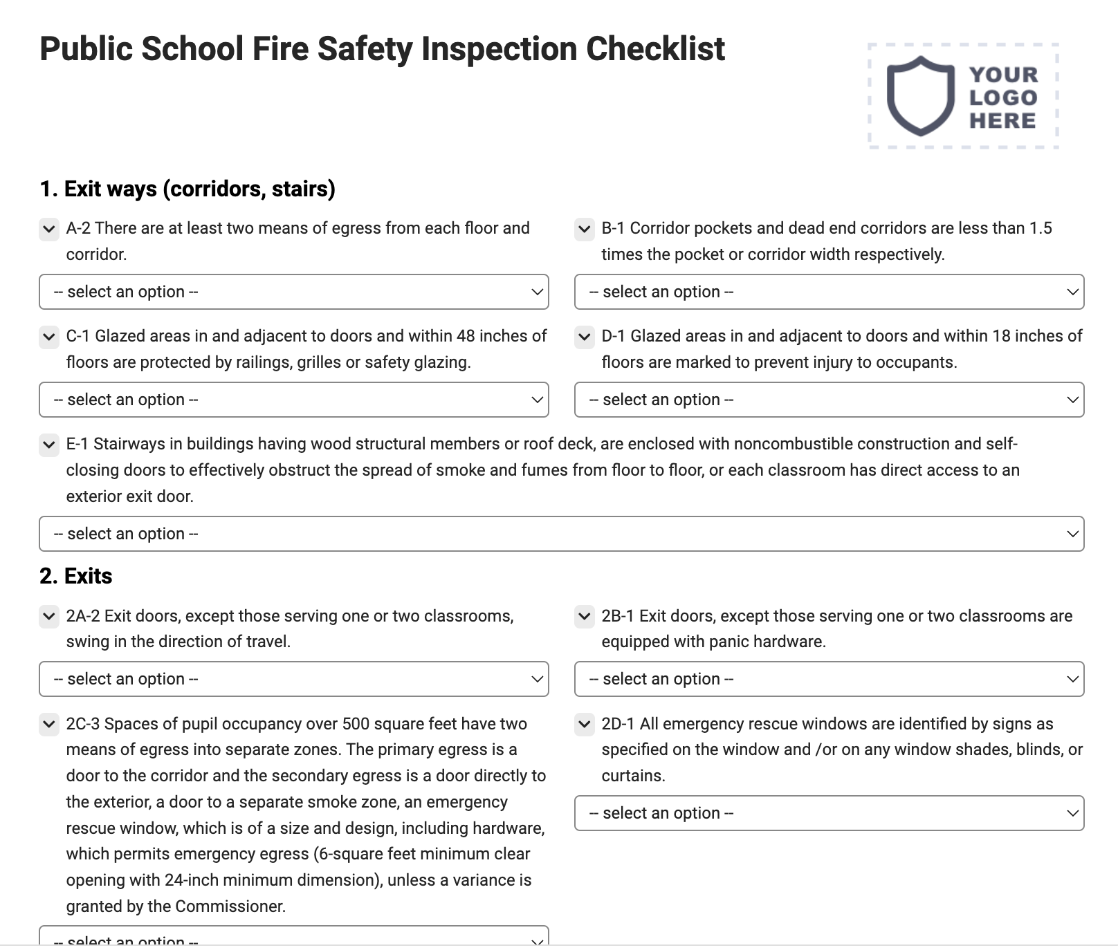 public-school-fire-safety-inspection-checklist-joyfill