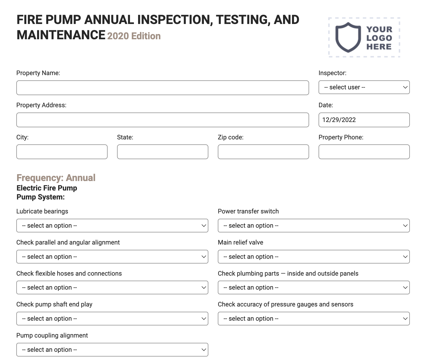 fire-pump-inspection-form-nfpa-25-joyfill