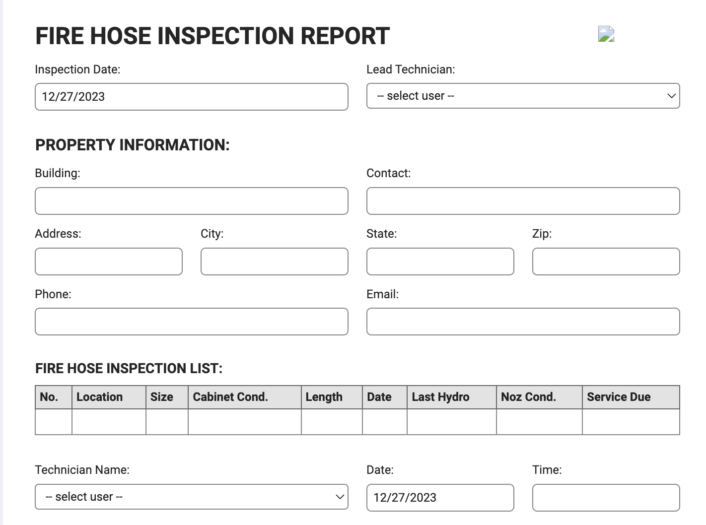 fire-hose-inspection-form-joyfill